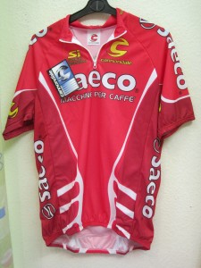 Piros Cannondale rövid ujjú mez