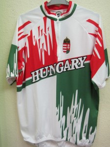 Hungary, rövid ujjú, nemzeti színű mez